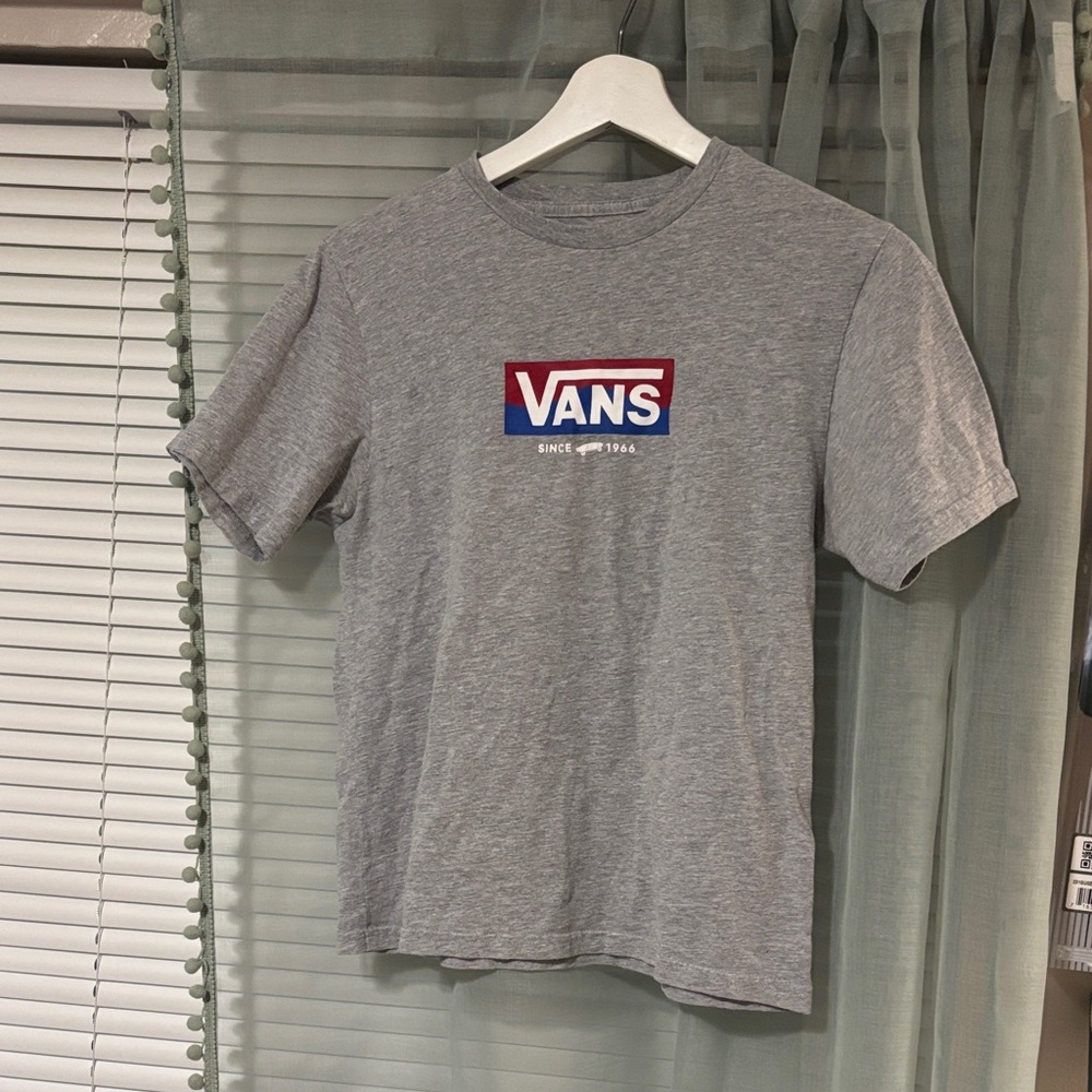 Vans Classic Gray T-Shirt with Logo